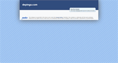 Desktop Screenshot of depinga.com